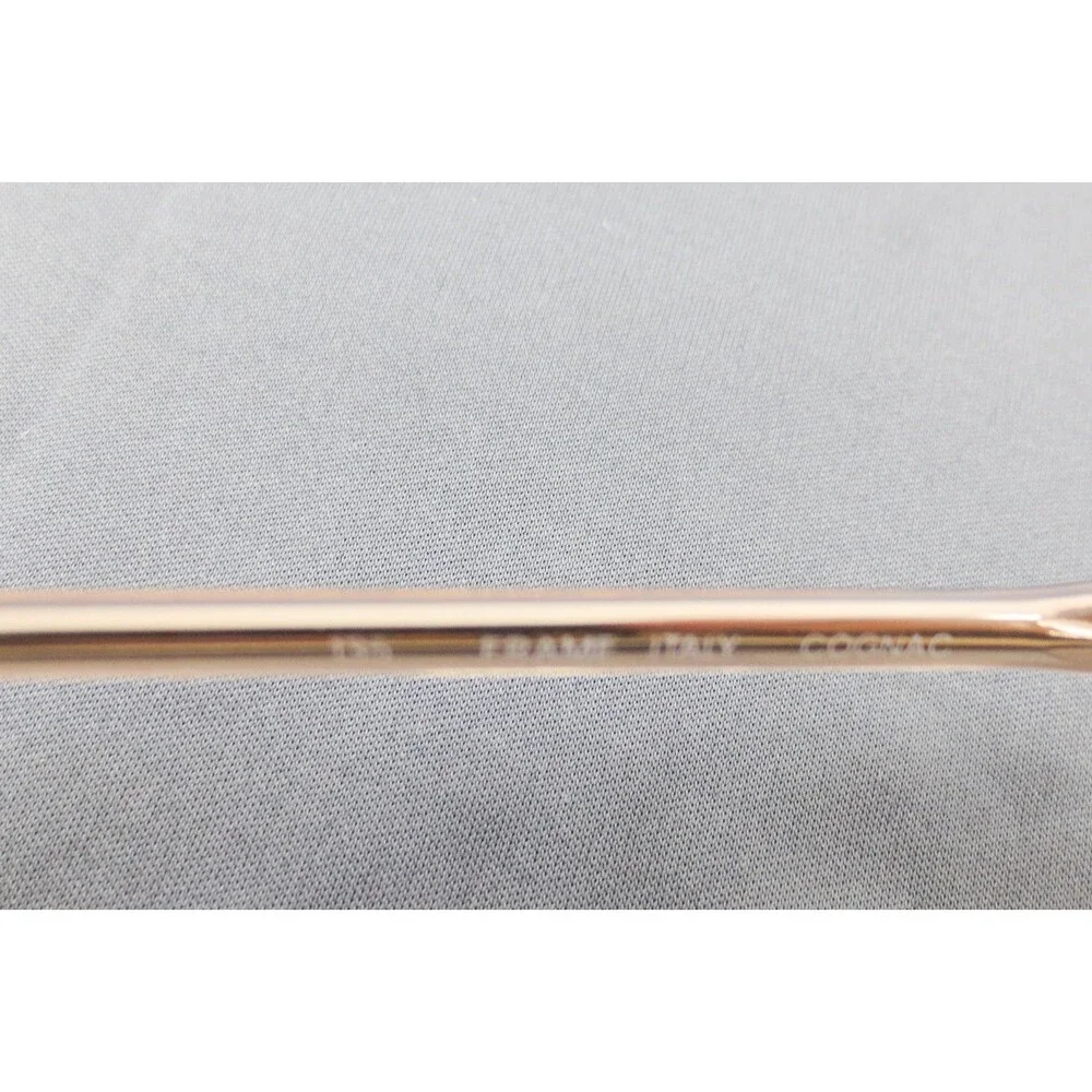 Belle Avant Vintage Cognac Butterfly Eyeglass Frames Made in Italy 135mm 39097